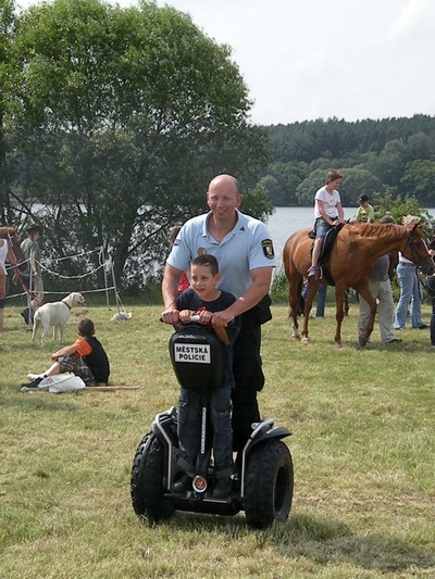 Presentace vozítek Segway